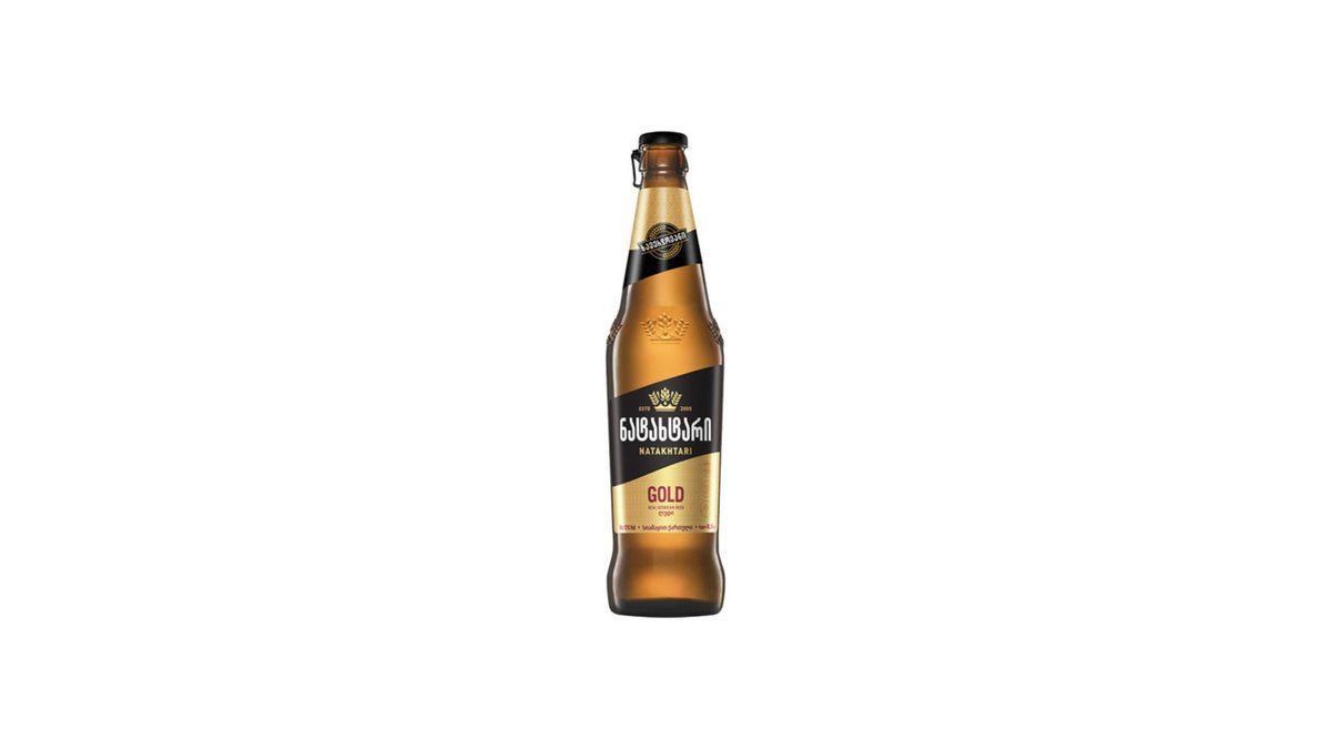 Natakhtari beer extra 8% (0.5 l)