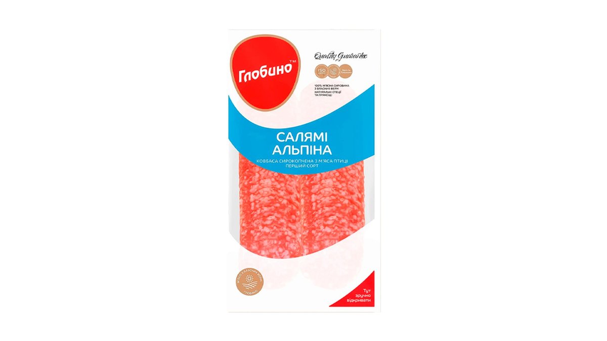 გლობინო სოსისი Raw Smoked (80 g)