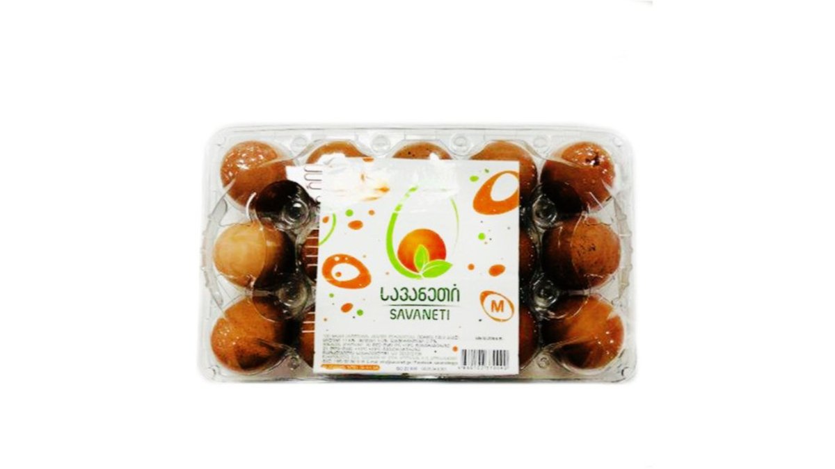 Savaneti კვერცხები ფერადი (15 pcs)