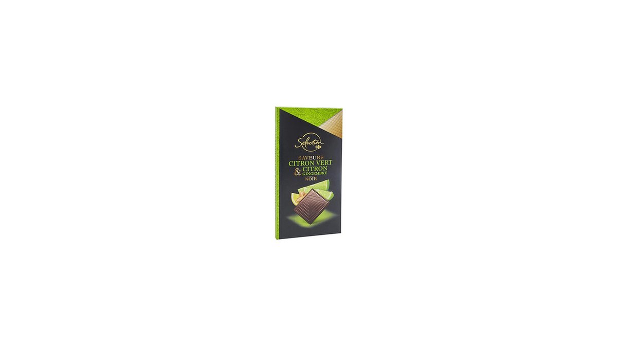CRF Dark Chocolate with Mint Lemon and Ginger (100 g)