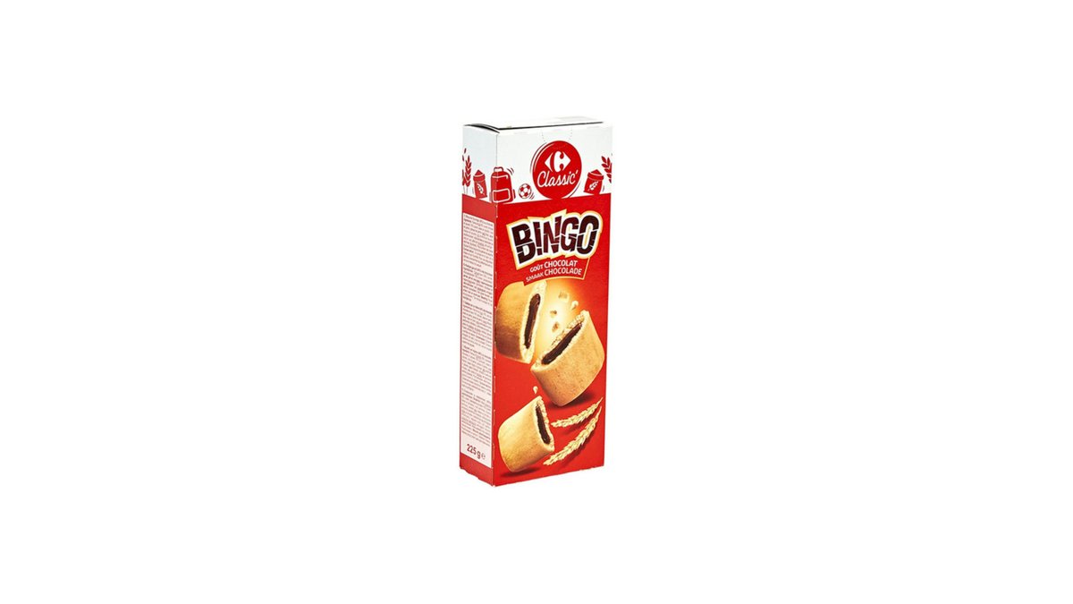 CRF Biscuits chocolate filling (225 g)