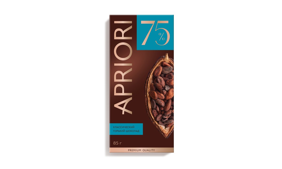APRIORI Chocolate dark 75% (85 g)