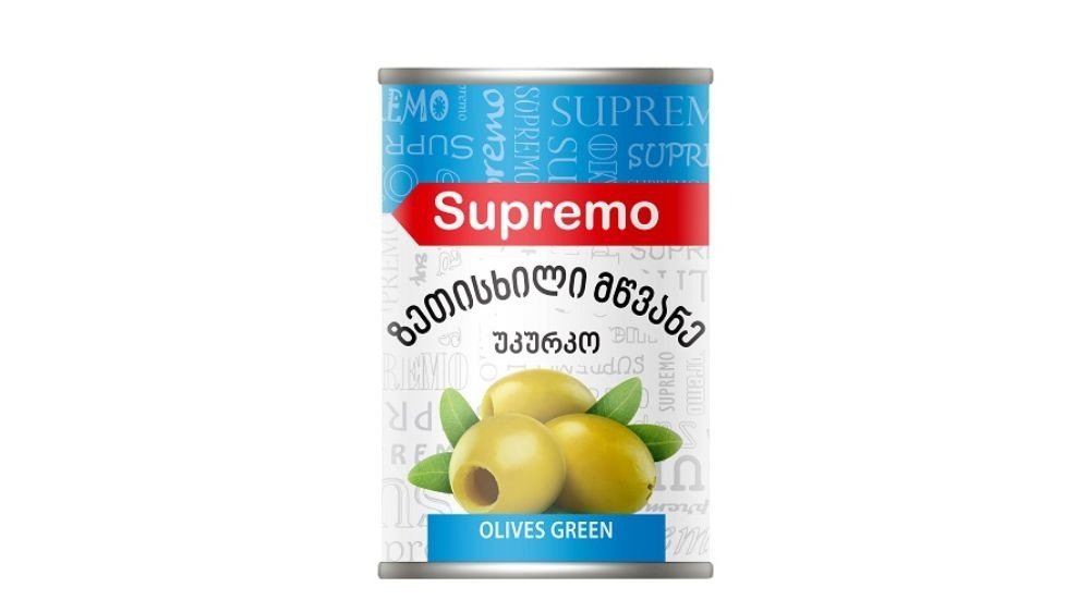 Supremo Green Olives green olives uncured (425 g)