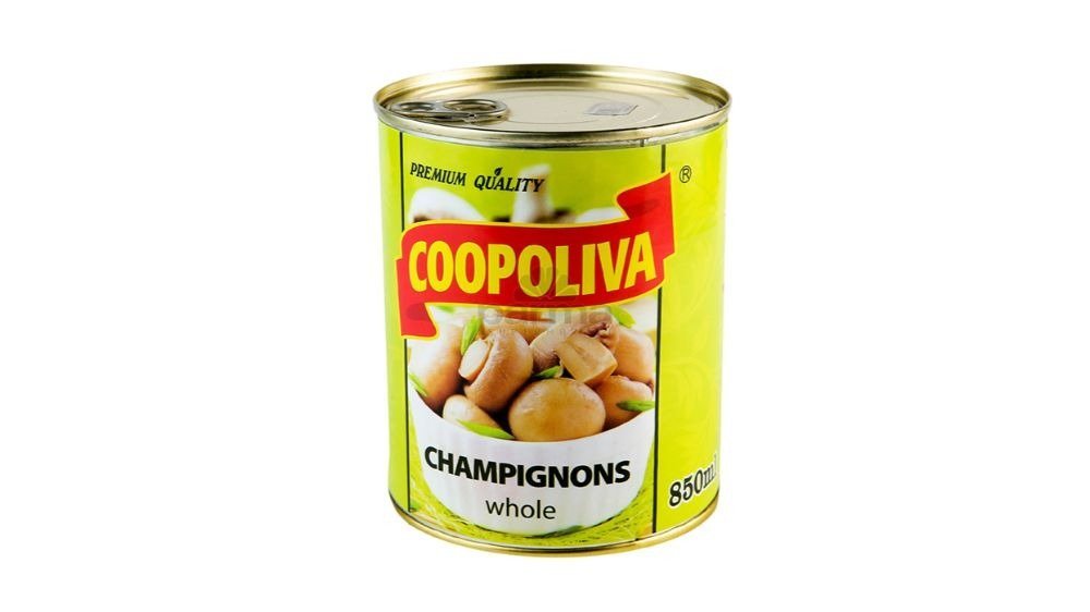 Kopoliva კონსერვირებული სოკო Whole Premium (850 ml)