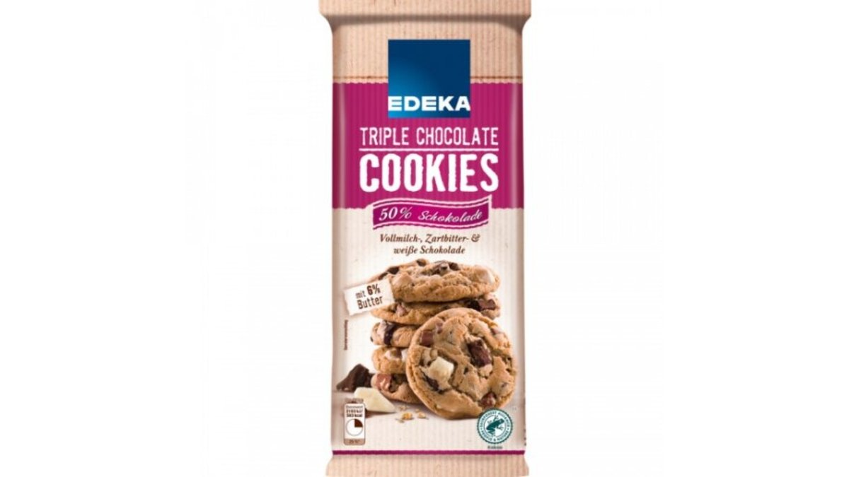 EDEKA ბისკვიტები dark and white chocolate