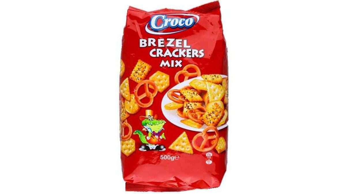 Croco крекеры Cracker and Pretzel Mix (500 g)