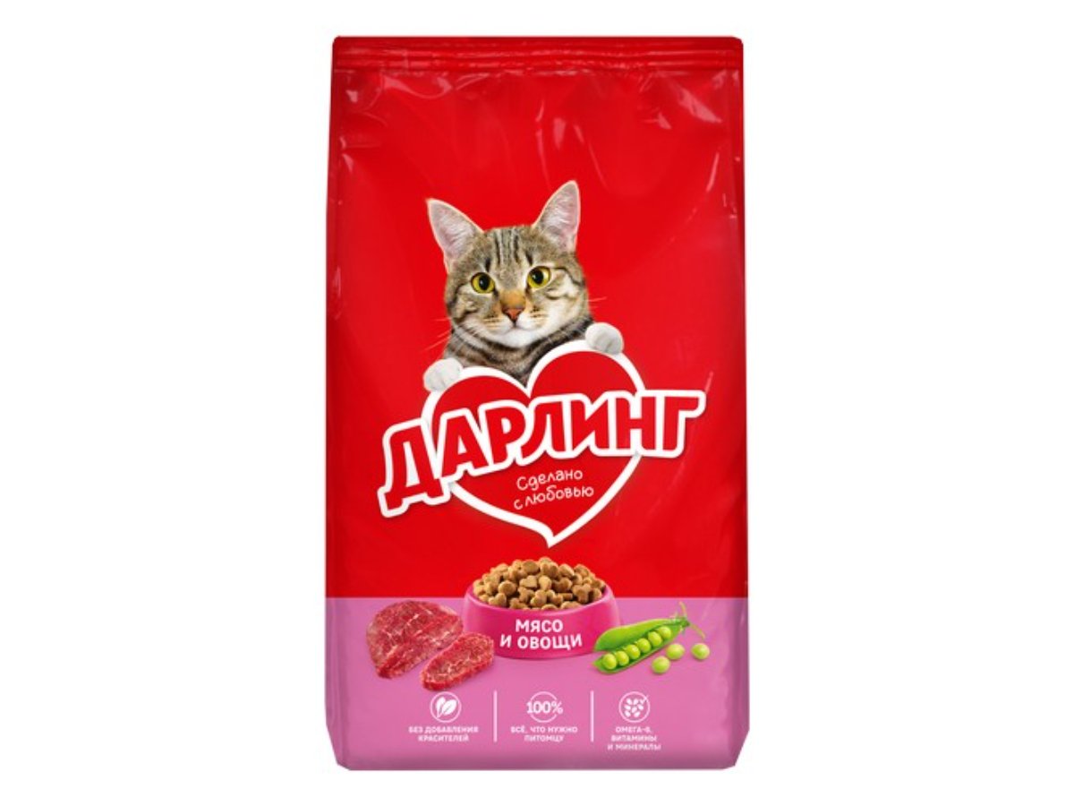 Darlin Корм для животных with meat and vegetables (760 g)
