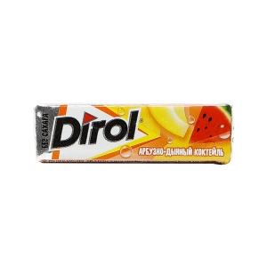 Dirol жевательная резинка watermelon-melon cocktail (13.2 g)