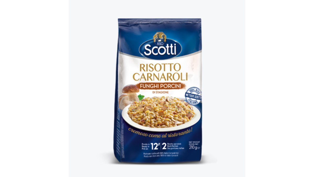 Riso Scotti Басмати рис porcini mushrooms (210 g)