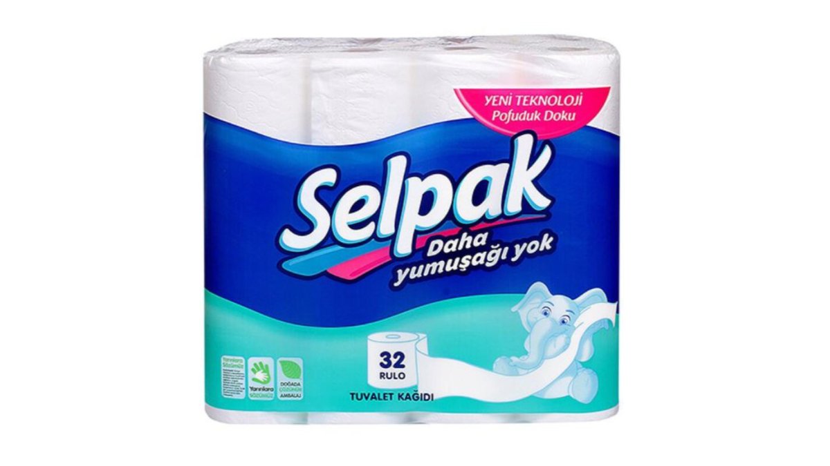 Selpack toilet paper 3ფ (32 pcs)