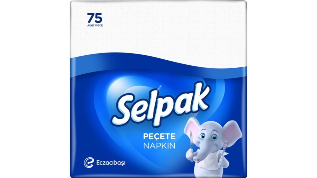 Selpak Антибактериальные Влажные Салфетки table (75 pcs)