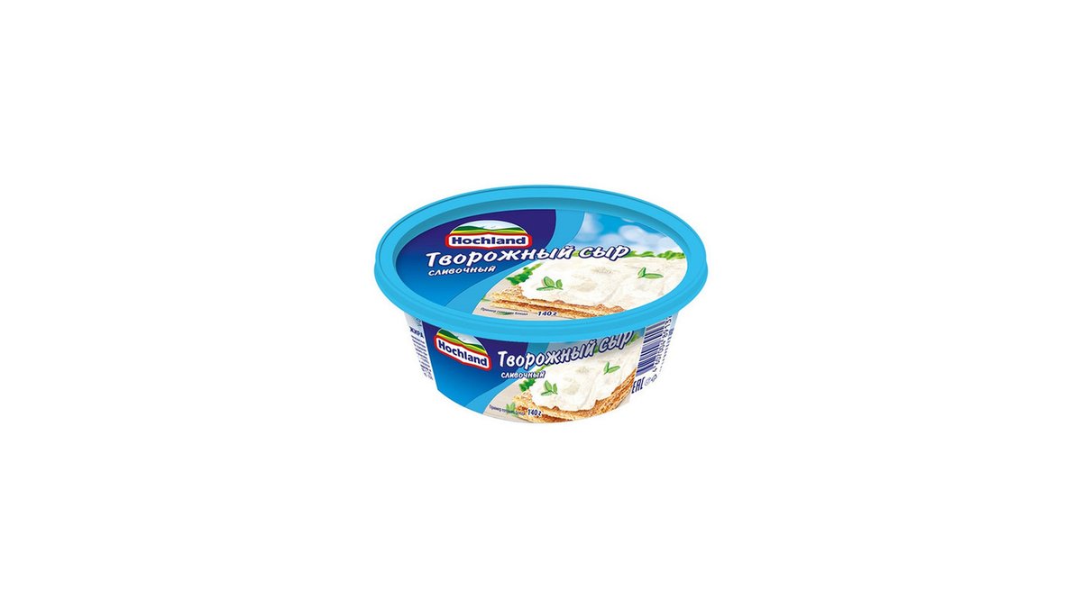 Hochland cheese with cream