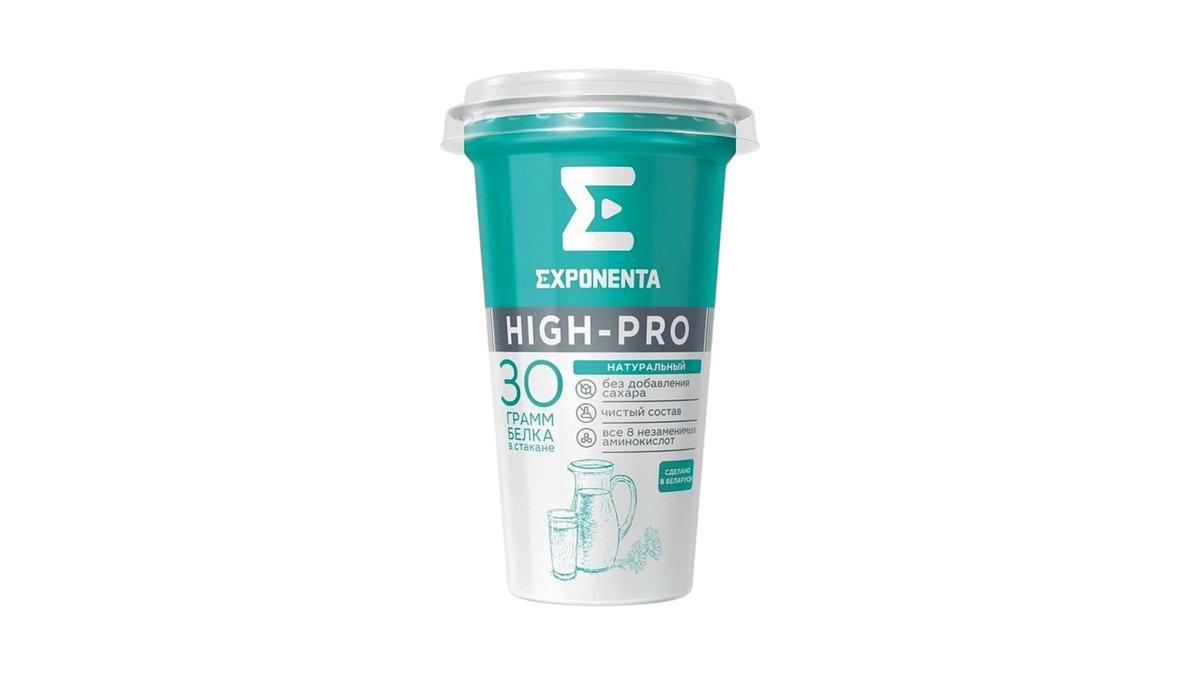 EXPONENTA Fasting Drink High Pro Natural (250 გ)
