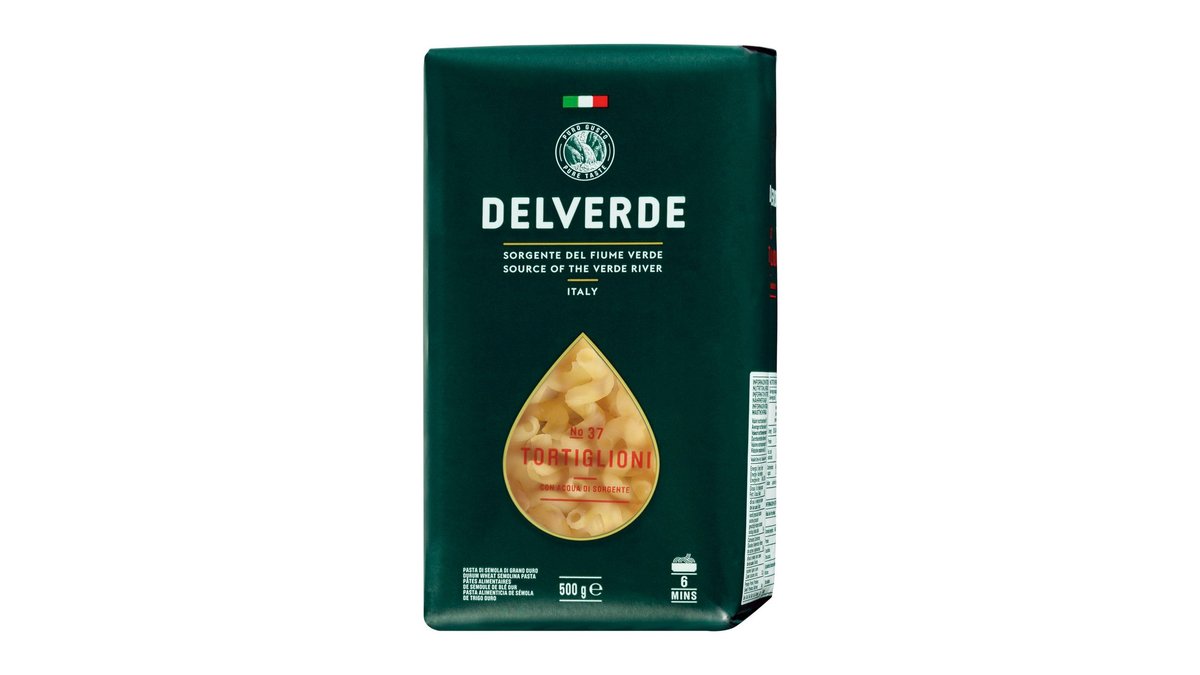 Delverde Паста Tortillon N37 (500 g)