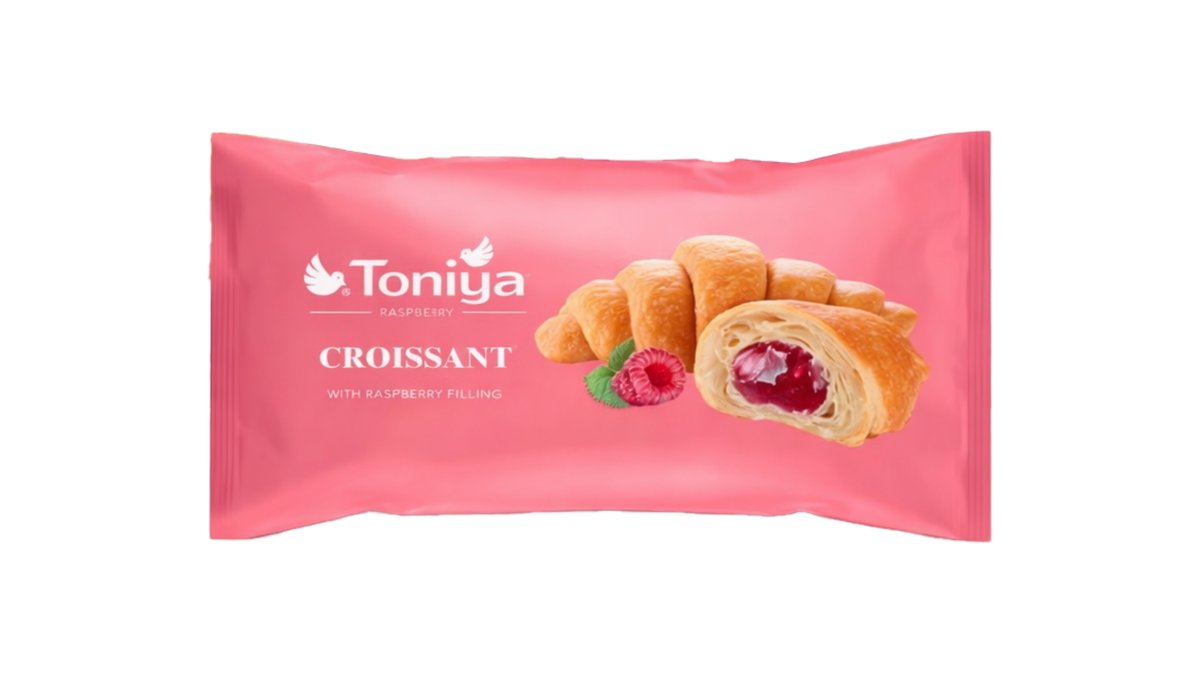 ტონია Мини-круассан Raspberry (40 g)