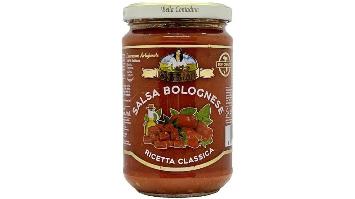 ბელა კონტადინა ტომატის სოუსი Bolognese (290 g)