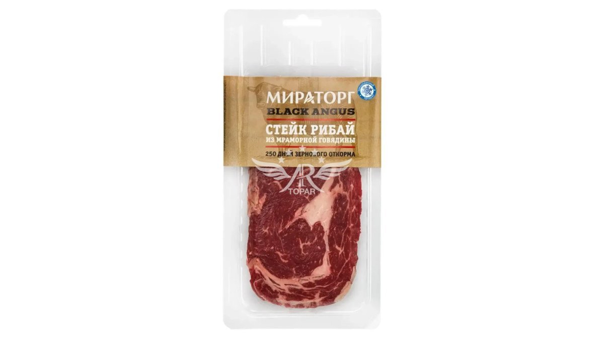 Miratorg стейк Ribeye Black Angus (320 g)