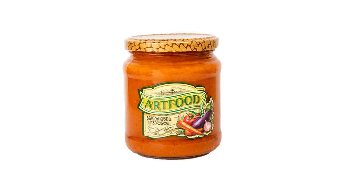 არტ ფუდი Eggplant with Vegetables Eggplant Caviar (0.52 გრ)