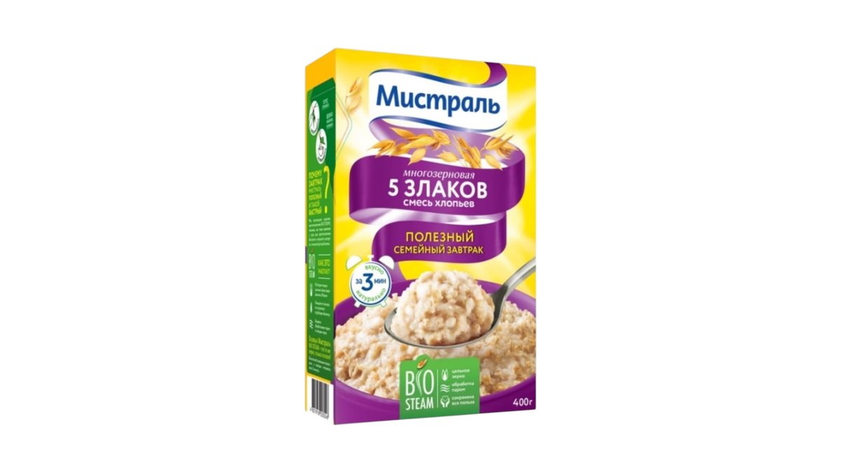 Mistral Смесь Завтрак Крупы 5 grains (400 g)