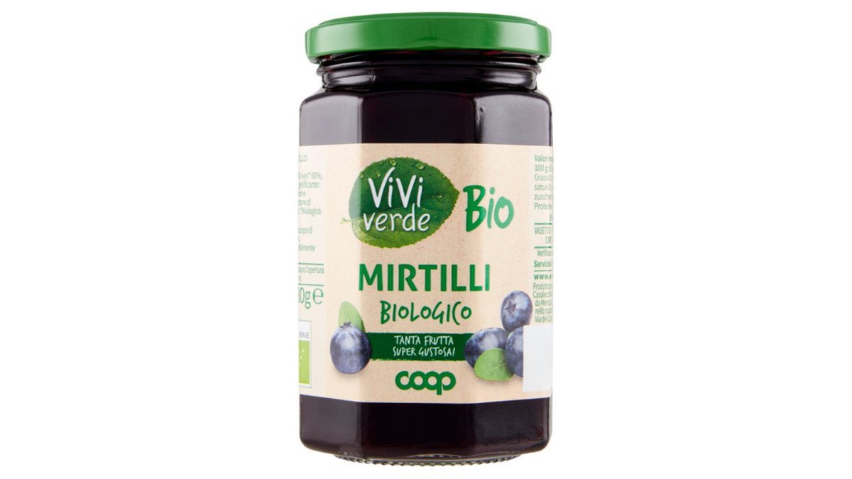 COOP Джем Organic Blueberry (330 gr)