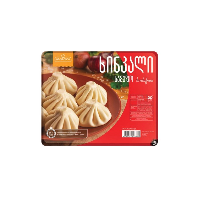 მზარეული пельмени სამეფო (20 pcs)