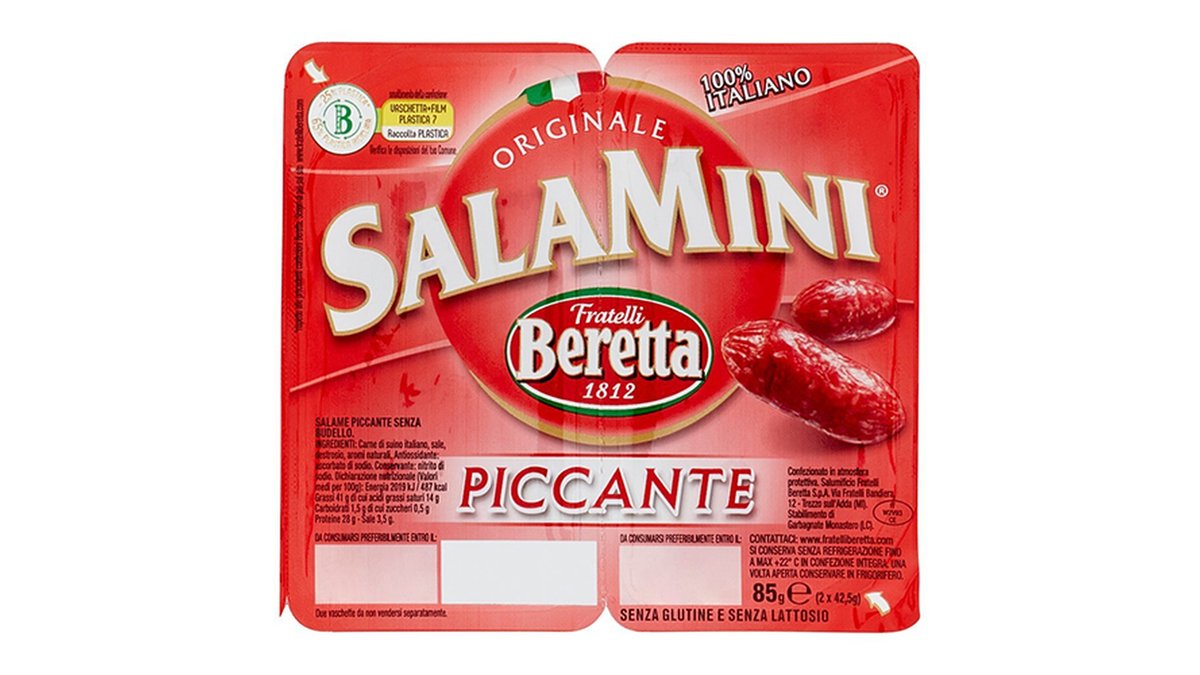 Beretta Cured Meat spicy gluten-free (85 გ)