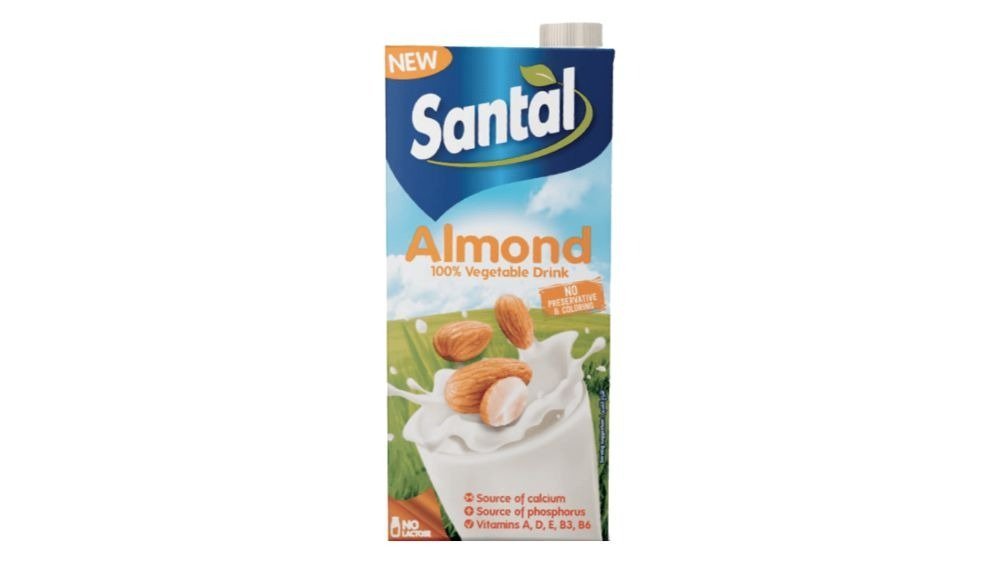 სანტალი წვენი Almond Sugar-Free (1 l)