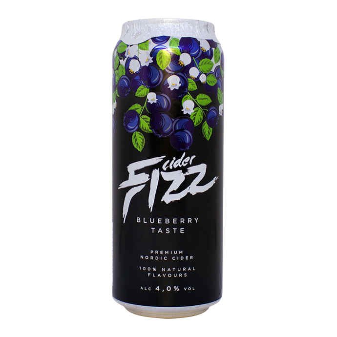 Cider FIZZ Сидр blueberry (0.5 l)