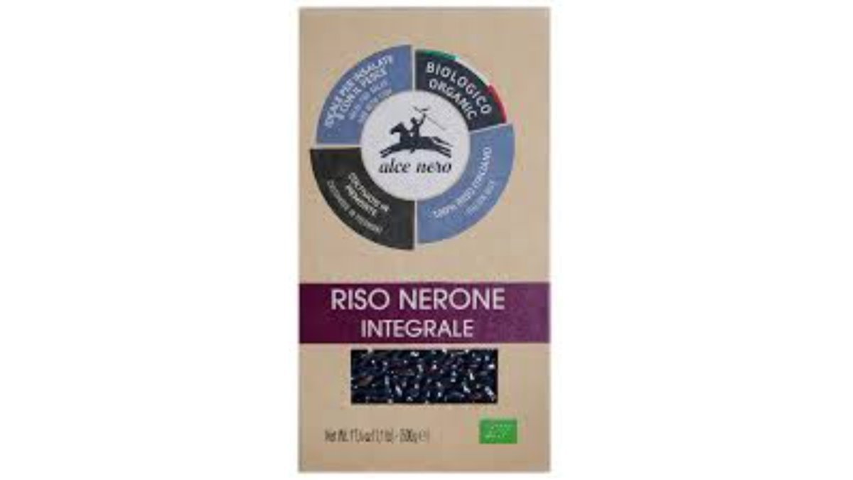 Alce Nero Черный рис Organic Black (500 g)