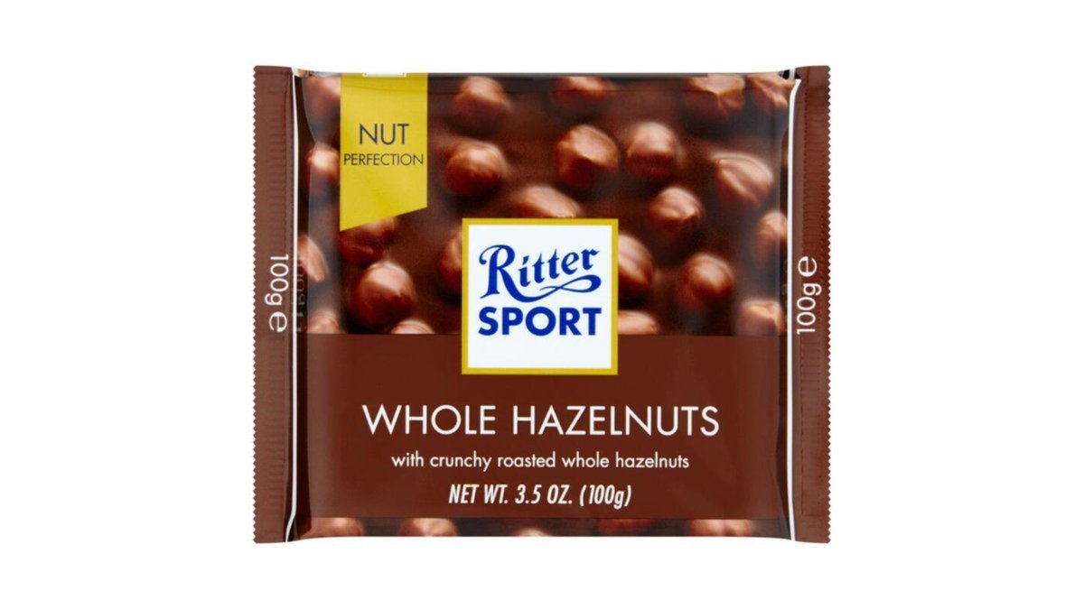 Ritter Sport Шоколад Milk Chocolate with Nuts