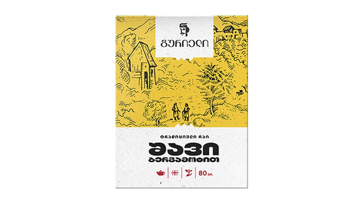 Guriel ჩაი bergamot flavor (80 g)