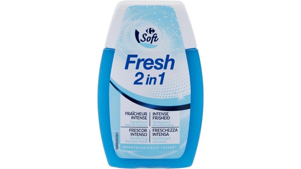 Carrefour зубная паста mint (100 ml)