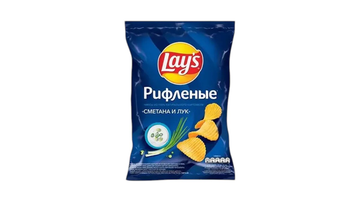 ლეისი Chips Sour Cream and Onion (140 g)