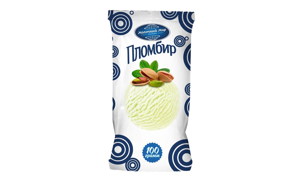 მოლოჩნი მირ ნაყინი pistachio