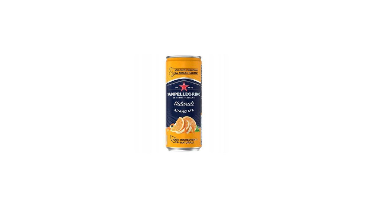 SANPELLEGRINO лимонад Lemonade Orange (330 ml)