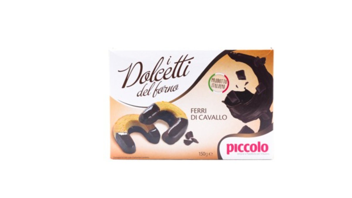 PICCOLO Песочное печенье chocolate glaze (150 g)