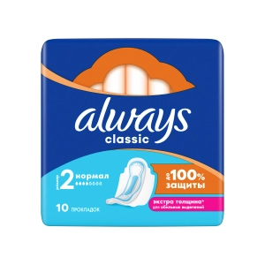 Always Sanitary Napkin Classic Normal (10 pcs)