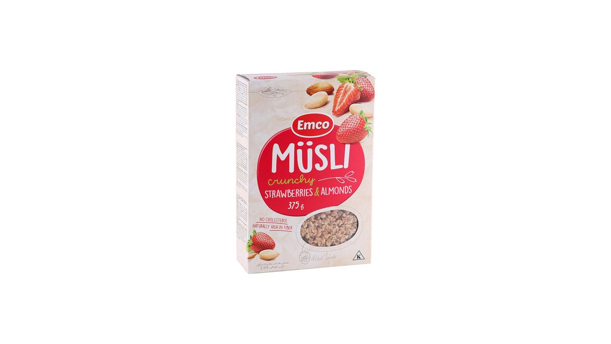 EMCO Смесь Завтрак Крупы Strawberry and Almond (375 g)