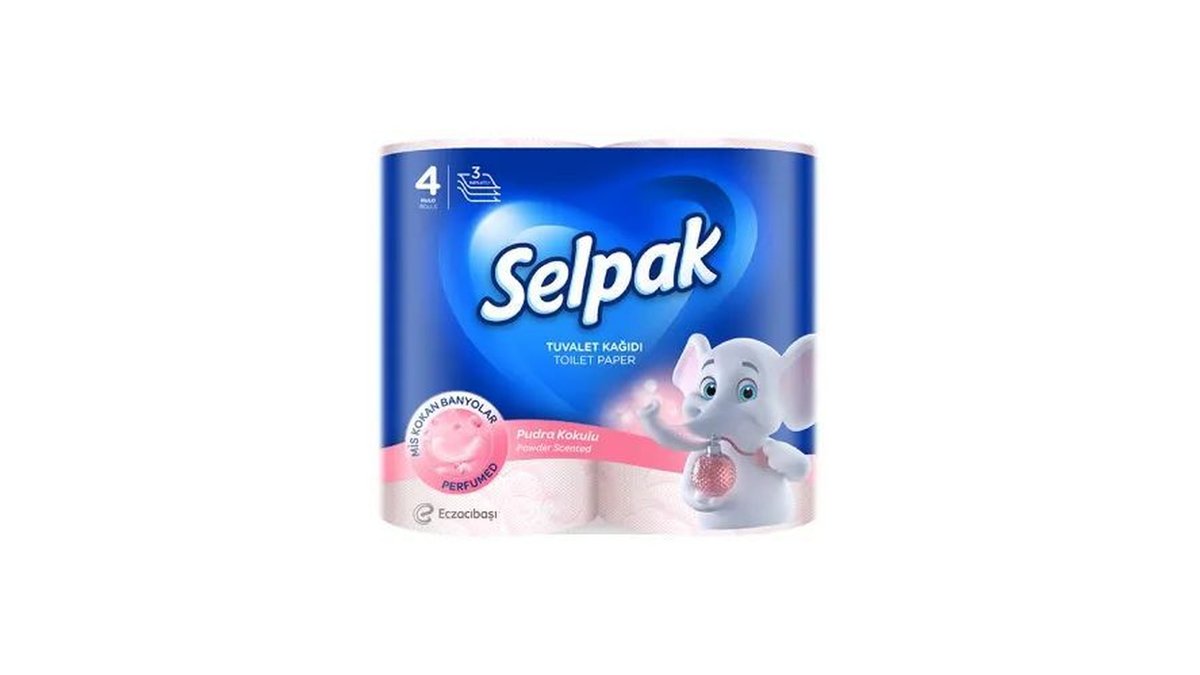 Selpak არომატიზებული ტუალეტის ქაღალდი scented (4 pcs)