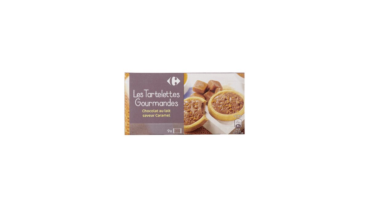 CRF Biscuits chocolate and caramel (125 g)
