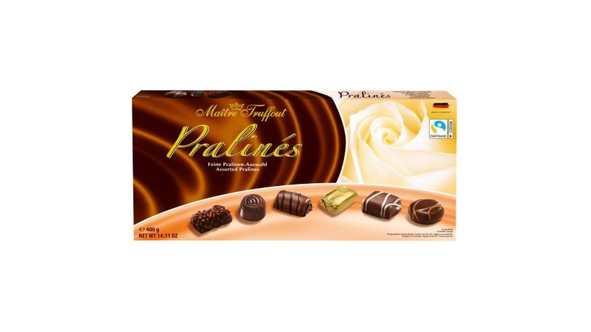 Maître Truffout конфета Assorted pralines exquisite (400 g)