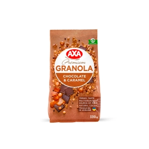 AXA საუზმის მარცვლეული ნაზავი Honey & Caramel (330 g)