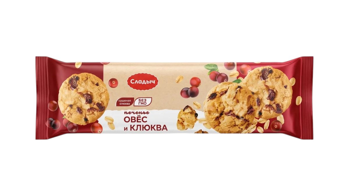 სლოდიჩ ოვსიანი პური Oats & CranbeRRies (145 g)