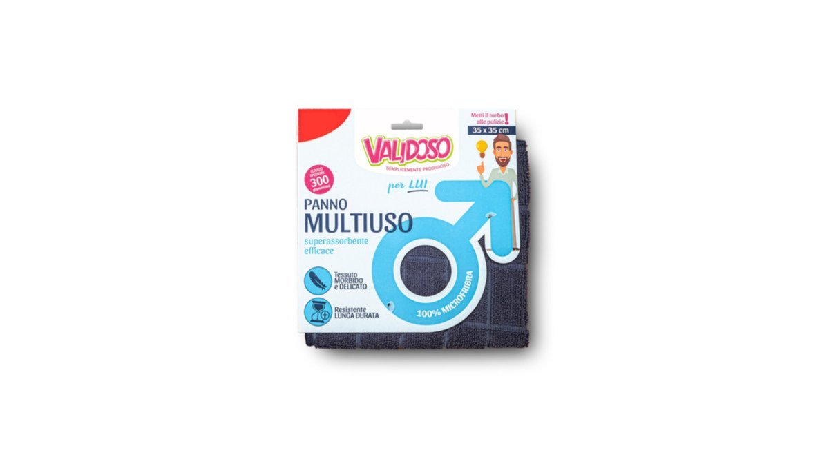 VALIDOSO Микрофибровое кухонное полотенце microfiber blue (35 cm)