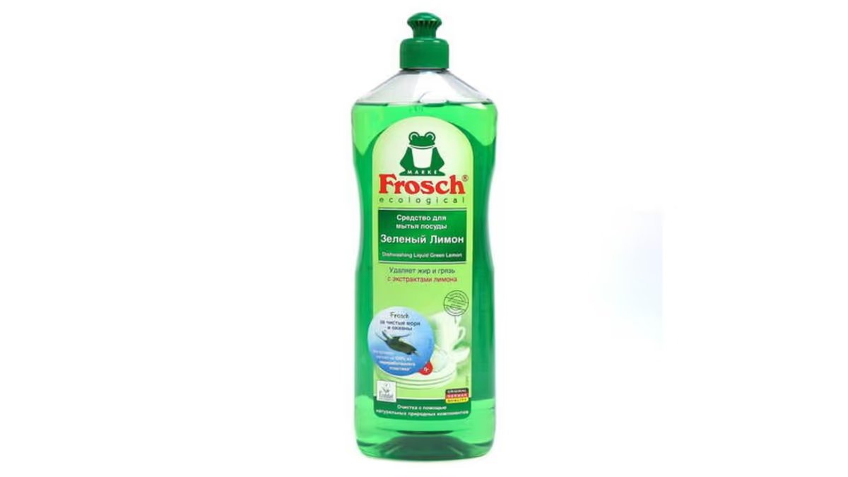 Frosh Dishwashing Detergent green lemon (1 l)