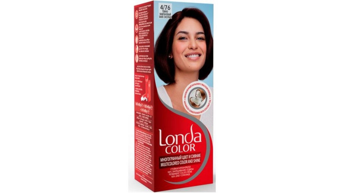 LondaC თმის საღებავი dark chestnut