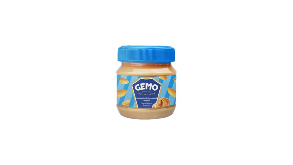 Gemo Арахисовая паста Crunch (200 g)