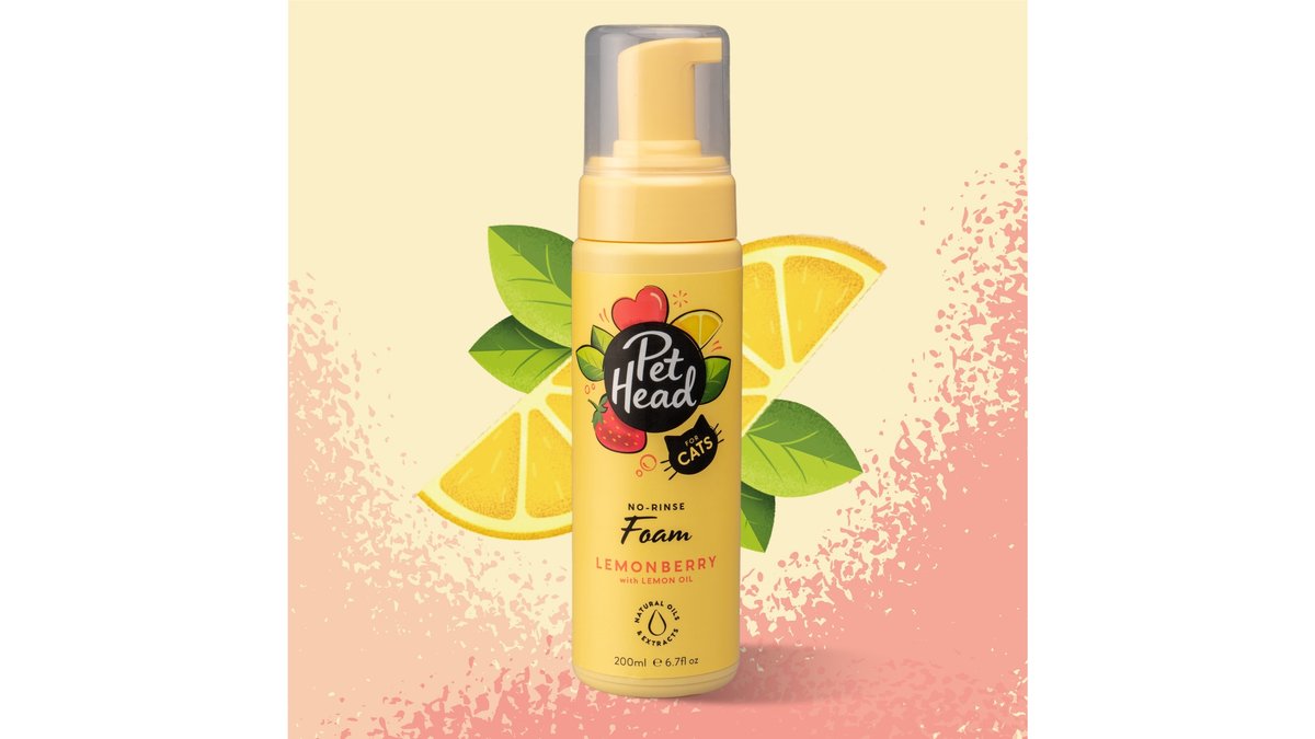 Felin' Good Paw Cleaning Foam Strawberry & Lemon (200 ml)