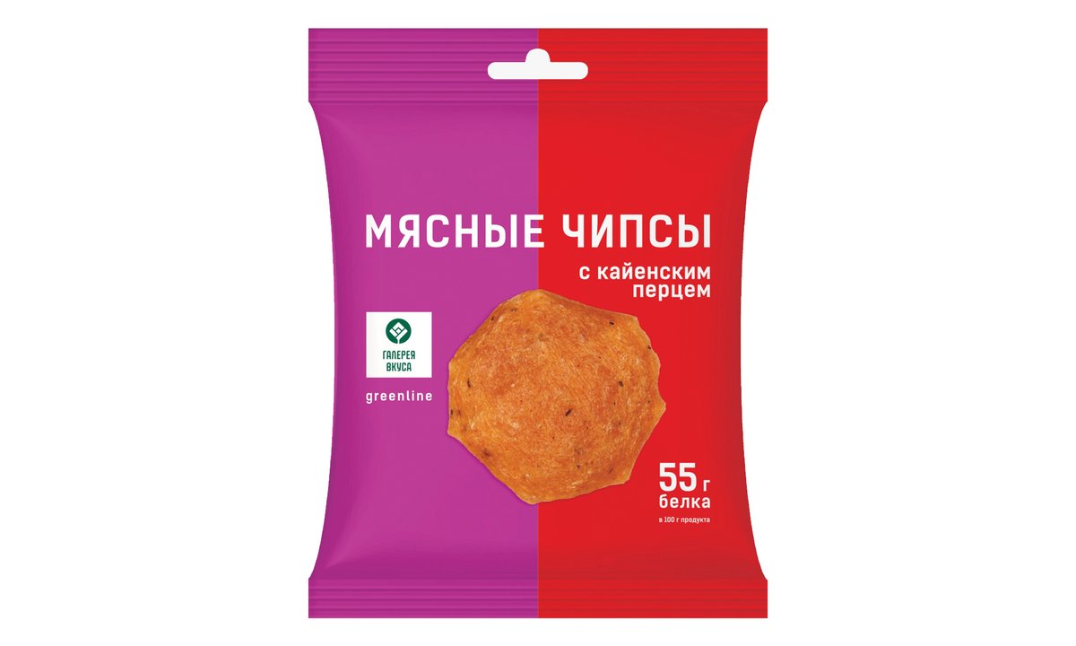 Salami Chips Мясные закуски Classic with cayenne pepper (30 g)