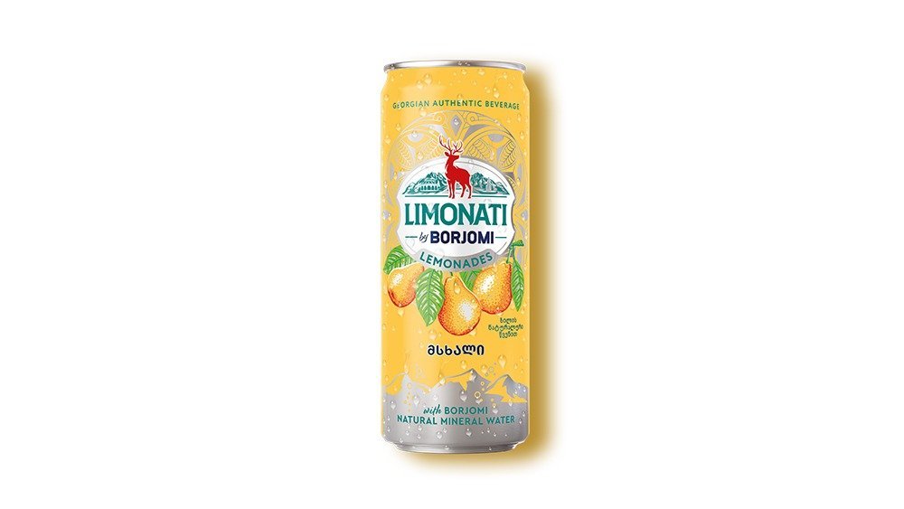 Borjomi lemonade Pear (0.33 l)